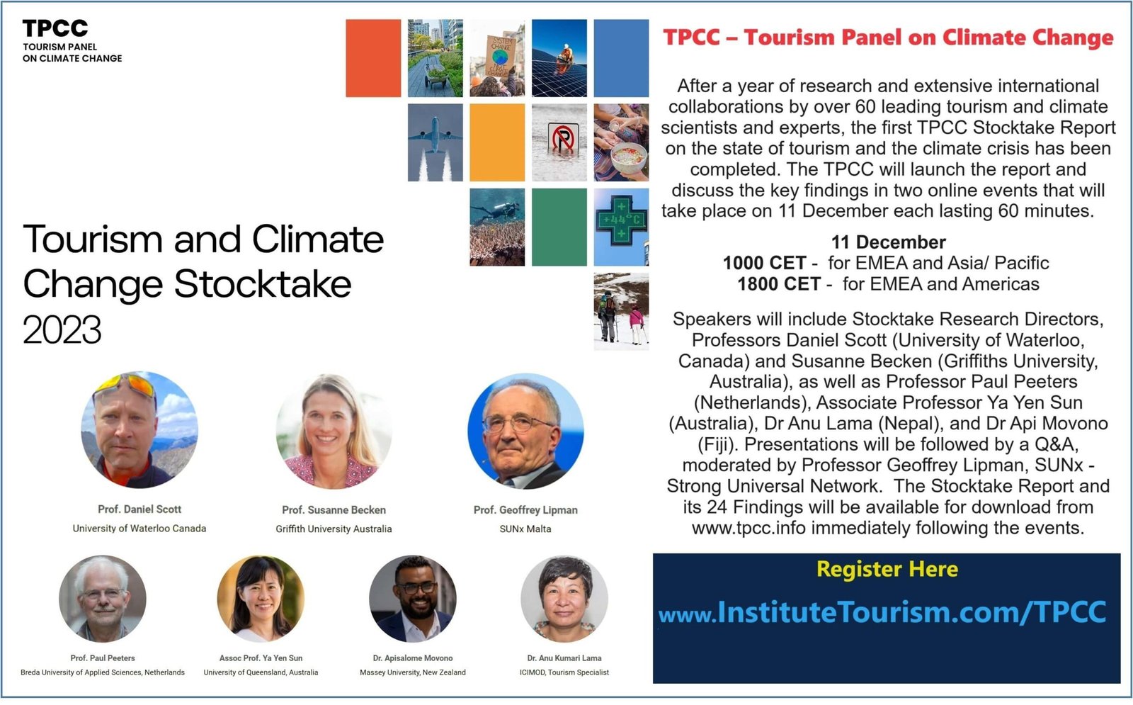 TPCC – Tourism Panel on Climate Change
