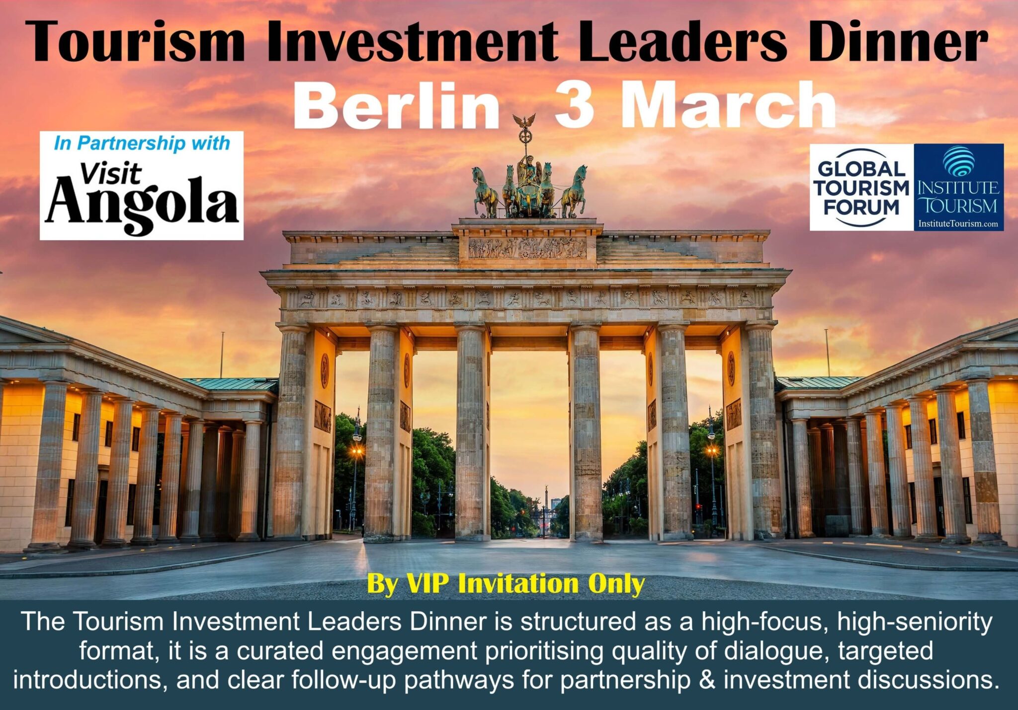 Tourism Investment Leaders Dinner Berlin