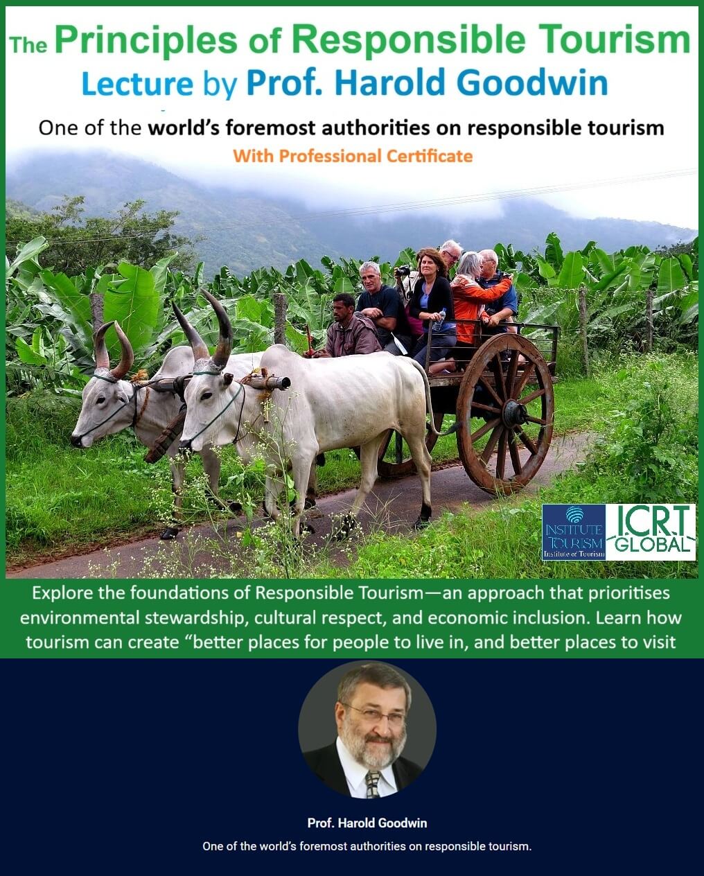 The Principles of Responsible Tourism